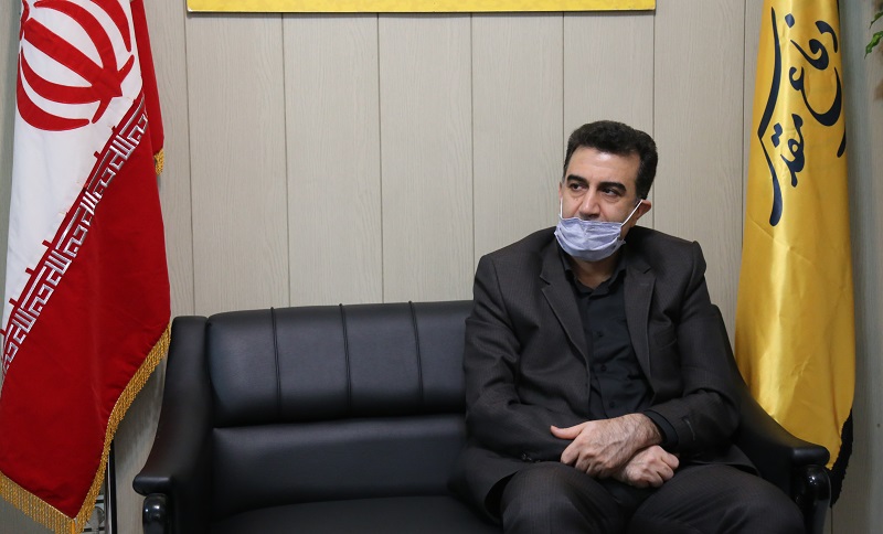 بازدید رئیس اداره ارشاد تهران از خبرگزاری دفاع مقدس