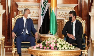 نخست‌وزیر عراق با رئیس منطقه کردستان دیدار کرد