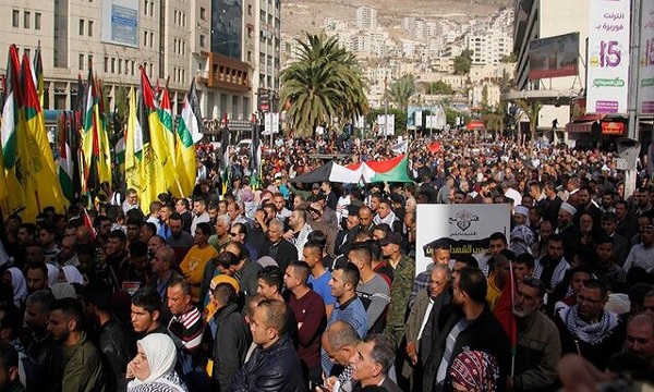 اعلام «روز خشم مردمی» در فلسطین همزمان با امضای توافق عادی‌سازی در کاخ سفید