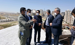 بازدید رئیس پایش و ارزیابی برنامه و بودجه از مرکز فرهنگی و موزه دفاع مقدس اردبیل