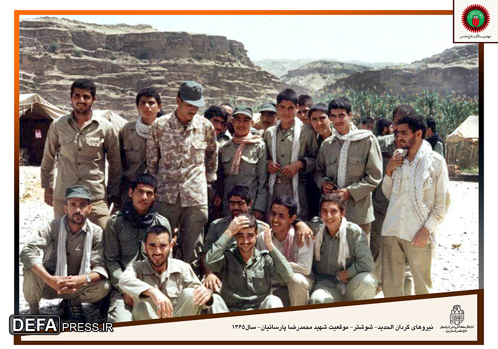 عکس/ نیرو‌های «گردان الحدید»