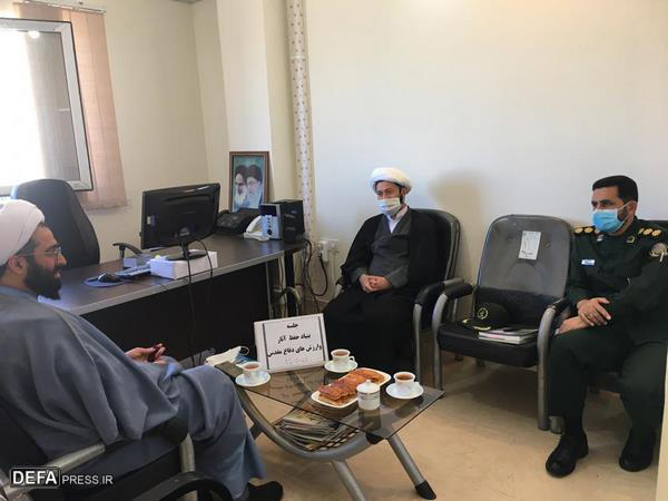 دیدار مدیرکل حفظ آثار دفاع مقدس گلستان با رئیس دفتر نمایندگی مرکز اسلامی اهل سنت شمال کشور