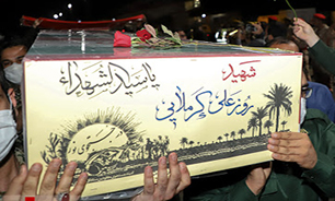 استقبال از پیکر شهید «روزعلی کرملایی» پس از 37 سال فراق به زادگاهش در شوشتر