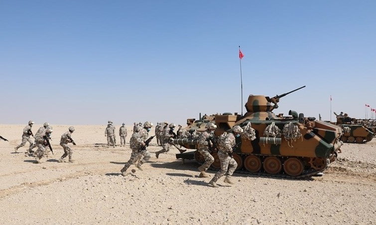 مانور نظامی مشترک ترکیه و قطر