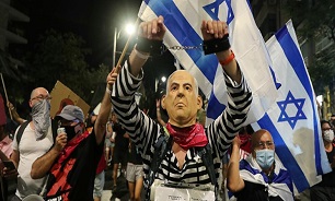 هزاران نفر در سرزمین‌های اشغالی علیه نتانیاهو تظاهرات کردند