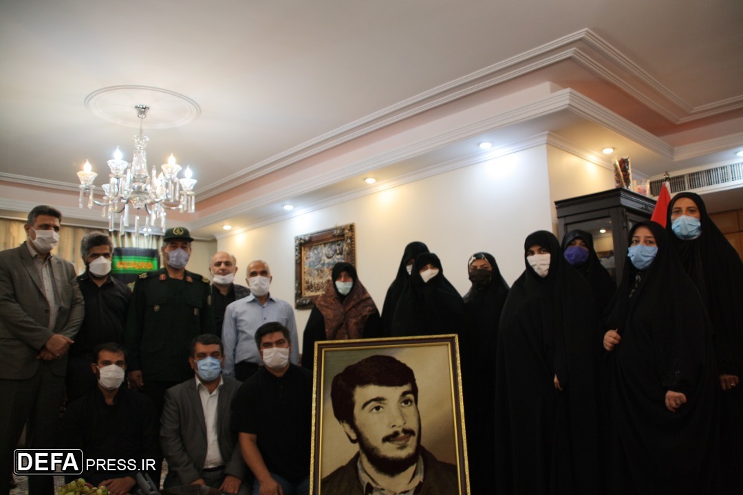 برگزاری هیئت «فرزندان شهدای اسلام» در منزل سردار شهید «محمود کاوه»  تصاویر
