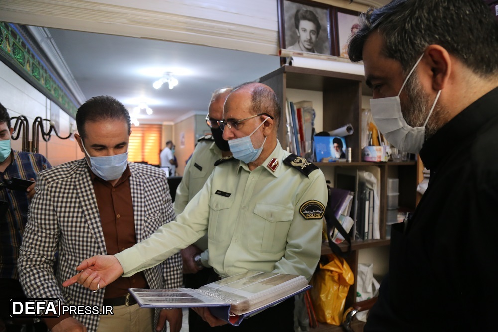 بازدید سردار «احمد نوریان» از خبرگزاری دفاع مقدس