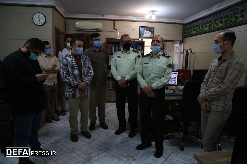 بازدید سردار «احمد نوریان» از خبرگزاری دفاع مقدس