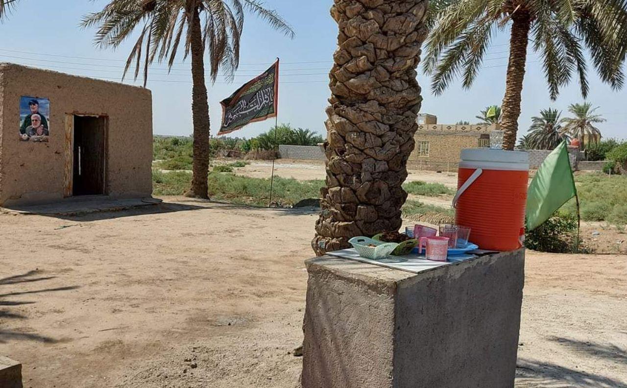 اربعین متفاوت عراقی‌ها با همراهی سرداران مقاومت+ تصاویر