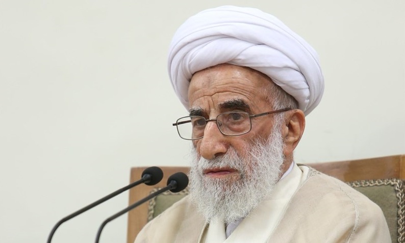 پیام تسلیت آیت‌الله جنتی به فرزند مرحوم حسینیان
