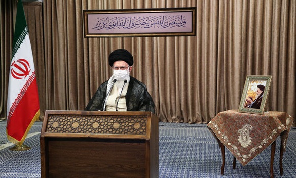 امام خامنه‌ای از طریق رسانه ملی سخنرانی می‌کنند