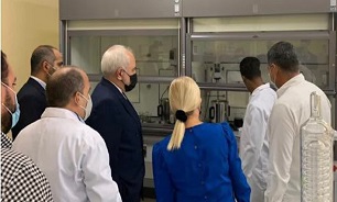 ظریف در جریان پیشرفت‌ها در زمینه تولید واکسن کرونا در کوبا قرار گرفت