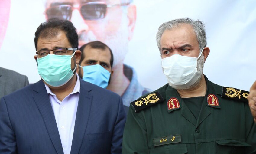 سپاه برای کمک به کارکنان سازمان بهشت زهرا تهران اعلام آمادگی می کند