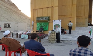 گرامیداشت هفته نیروی انتظامی در یادمان شهدای گمنام خضر نبی (ع)