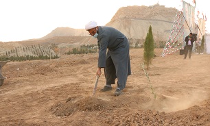 درختکاری به یاد شهیدان نشانگر طراوت و سرسبزی گفتمان ایثار و شهادت است