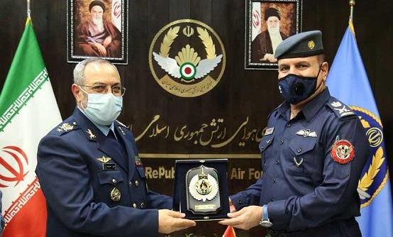 فرماندهان نیروی هوایی ارتش ایران و عراق دیدار کردند