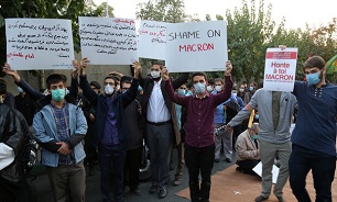 بازتاب تجمع اعتراضی مقابل سفارت فرانسه در تهران در رسانه‌های خارجی