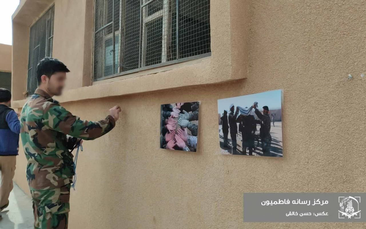 برپایی نمایشگاه عکس‌های ماندگار از رزمندگان «فاطمیون» در سوریه+ تصاویر