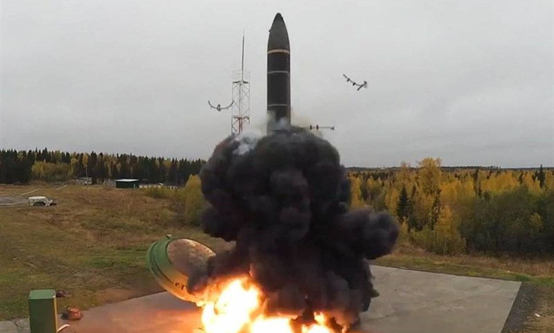 پرتاب موشک‌های بالستیک و کروز توسط نیرو‌های راهبردی روسیه