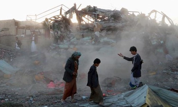 شهادت یک غیرنظامی یمنی در حملات نیرو‌های سعودی