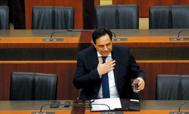 حسان دیاب: اجازه نمی‌دهم جایگاه نخست‌وزیری لبنان را هدف قرار بدهند