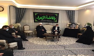 محمود واعظی با خانواده مرحوم حجت‌الاسلام شهیدی دیدار کرد