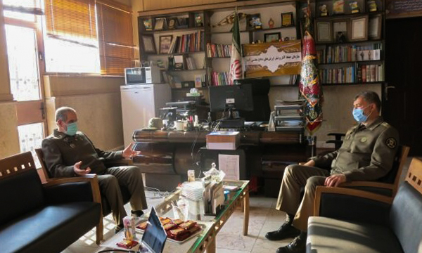بازدید امیر سرتیپ «فهمیده» از سازمان حفظ آثار دفاع مقدس ارتش