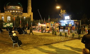 دو شهید گمنام دفاع مقدس در مسجد اهل البیت (ع) قم خاکسپاری شدند