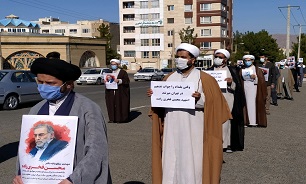 تجمع اعتراض‌آمیز بیرجندی‌ها در پی ترور شهید «فخری‌زاده»/ خون شهید نباید پایمال شود
