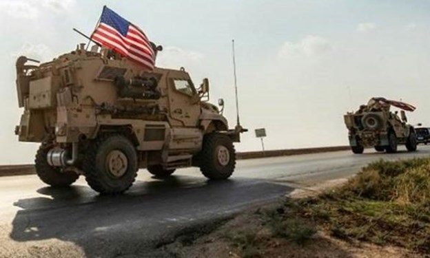 یک کاروان لجستیک نظامیان آمریکا در عراق هدف قرار گرفت