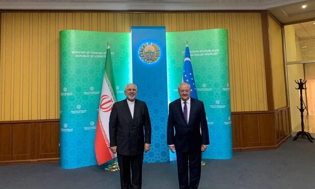 ظریف با وزیر امورخارجه ازبکستان دیدار و گفت‌وگو کرد