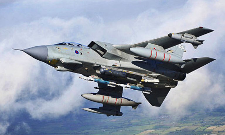 مشارکت نیروی هوایی انگلیس در عملیات ۱۰ روزه علیه داعش در عراق