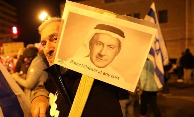 از سرگیری تظاهرات و تجمعات علیه نتانیاهو