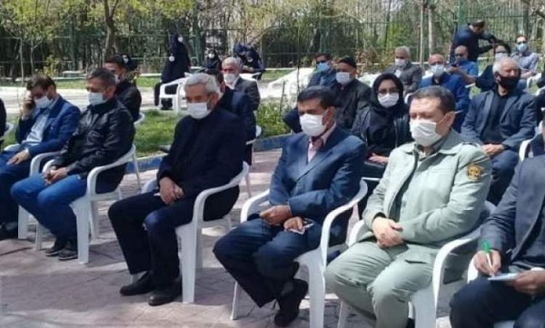 مراسم گرامیداشت شهیدان «مجلل» و «هاشمی» محیط‌بانان زنجانی برگزار شد