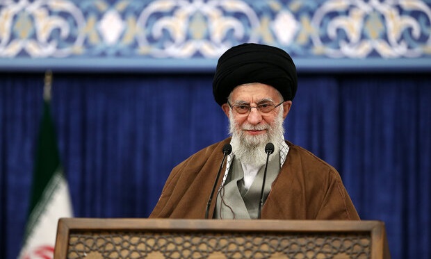 سخنرانی رهبر معظم انقلاب اسلامی در محفل انس با قرآن کریم آغاز شد