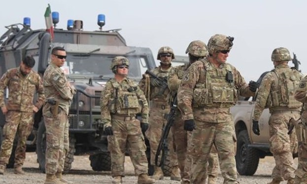 احداث یک مقر نظامی توسط تروریست‌های آمریکایی در موصل عراق