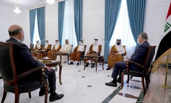 دعوت وزیر خارجه قطر از «الکاظمی» و «صالح» برای سفر به «دوحه»