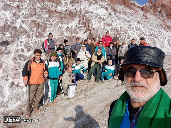 همایش کوهپیمایی جانبازان قم به مناسبت دهه بصیرت+ تصاویر