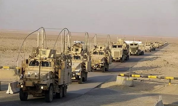 کاروان لجستیک نظامیان آمریکا در «بغداد» مورد حمله قرار گرفت