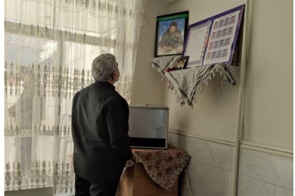 حضور سردار قاآنی در منزل شهید «علیمردانی»+ تصاویر