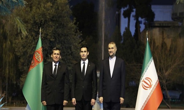 دیدار معاون رئیس جمهور ترکمنستان با امیرعبداللهیان