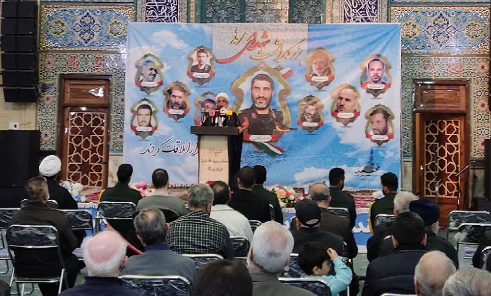 برگزاری مراسم بزرگداشت شهدای عرفه با حضور رئیس مجلس + تصاویر