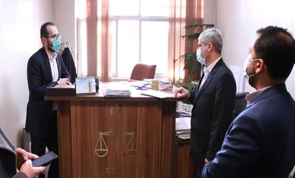 رئیس کل دادگستری استان تهران از دادگاه عمومی بخش آفتاب بازدیدکرد/ تاکید القاصی مهر بر قضازدایی از اختلافات