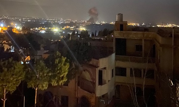 انفجار در جنوب لبنان + ویدئو