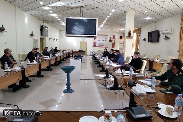 جلسه کمیته یادمان‌ها و شهدای گمنام استان همدان برگزار شد + تصاویر