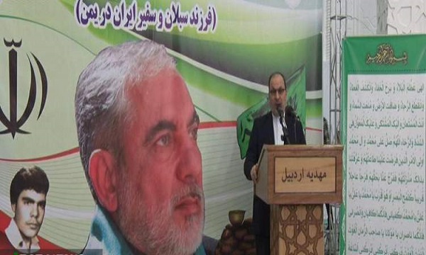 مراسم گرامیداشت جانباز شهید «حاج حسن ایرلو» در اردبیل برگزار شد