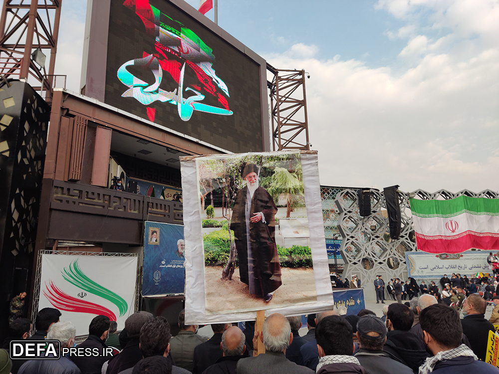 مراسم ویژه یوم الله ۹ دی در تهران برگزار شد