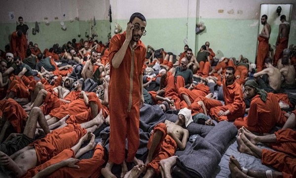 حضور ۱۰ هزار داعشی از ۵۰ کشور در زندان الحسکه