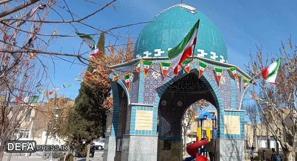 یادمان شهید گمنام بوستان امام حسن مجتبی (ع) + تصاویر