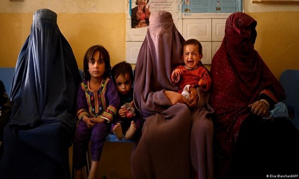 احتمال مرگ یک میلیون کودک افغان به دلیل سوءتغذیه شدید وجود دارد